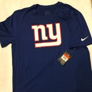 NY Giants NIKE DRI-FIT Short-Sleeve Tee. With tags